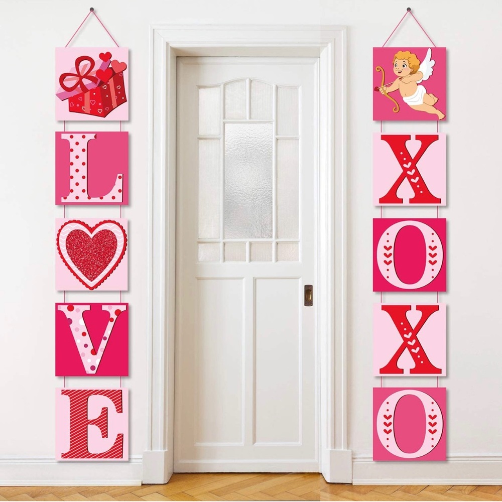 Two Valentine’s Day Decor Signs